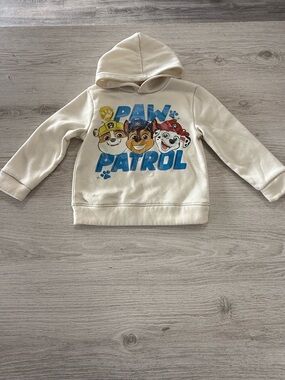 Nickelodeon Cream Paw Patrol Hoodie with Blue Graphic